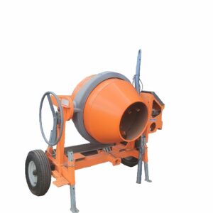 Bétonnière thermique tractable